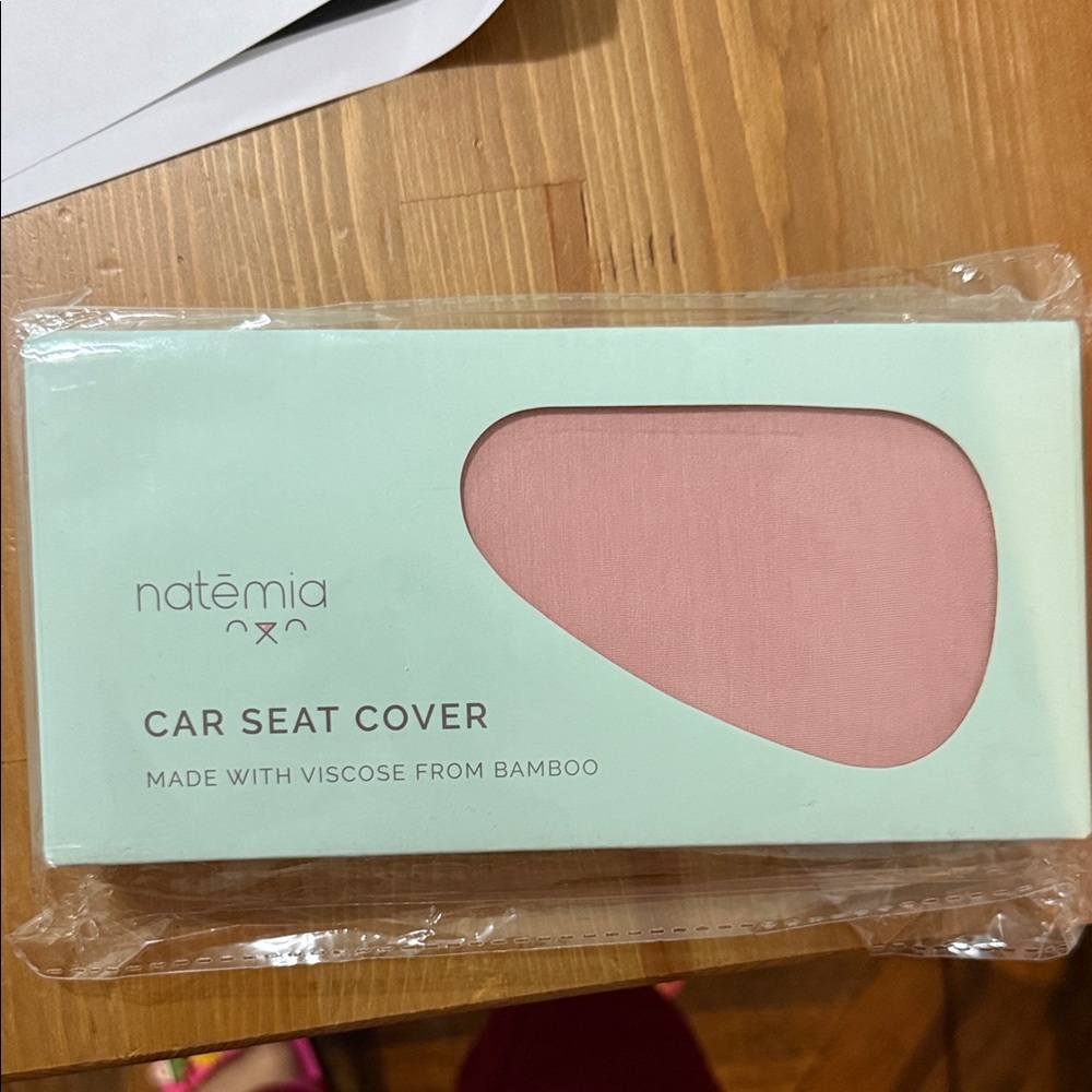 Natemia Pink Car Seat Cover
